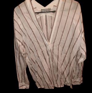 VINCE button up blouse